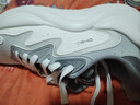 361°男鞋运动鞋男春季新款凌云跑步鞋轻质网面透气软底361休闲鞋子男 羽毛白/光子灰 40 实拍图