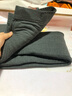 秦牧羊羊毛加蚕丝男保暖裤男加绒加厚冬季高腰棉裤男 灰色 180-XXL 实拍图