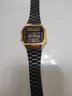 卡西欧（CASIO）手表 小春同款 情侣经典复古小方块 时尚学生表小金表520礼物 A168WEGB-1B 男款 实拍图