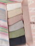 浪莎（LangSha）女士袜子女夏季100%纯棉6双装抑菌短袜简约纯色百搭船袜 白色+浅灰+黑色+芽绿+米色+粉色 均码 晒单实拍图