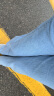 恺吉锐冰丝牛仔裤女夏季薄款宽松天丝高腰垂感拖地长裤小个子 浅蓝色 高质量有弹  浅蓝阔腿裤 M 95-110 实拍图