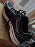 斯凯奇（Skechers）男鞋子 25秋季新款轻便百搭透气运动鞋缓震回弹耐磨跑步鞋休闲鞋 热售主推/简约白黑 43.5 (脚长28cm) 实拍图
