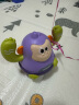 欣格不倒翁玩具猴子卡通招手婴幼儿玩具0-1岁宝宝早教启蒙3-6-12个月男孩女孩安抚新生儿玩具摆件紫色 实拍图