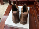 百丽柔软法式切尔西靴女商场同款羊皮通勤短靴加绒A2V1DDD3 棕色-单里 36 实拍图