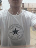 保罗歌仕顿冰丝短袖t恤男士圆领衣服夏季潮流宽松半袖打底衫男装体恤汗衫 白色+湖蓝色+浅黄色+白色 XL 实拍图
