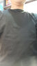 南极人（Nanjiren）长袖t恤男打底衫纯色内搭上衣打底圆领宽松纯棉长袖男士 黑色M 实拍图