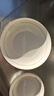 瓷秀源盘子菜盘家用骨瓷餐具组合陶瓷简约深盘饭盘套装金边碟子餐盘 饭盘4个 10.5英寸 实拍图