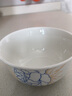 松发瓷器20头蓝宝牡丹中式陶瓷碗盘家用套装餐具中国风礼盒碗碟餐具套装 蓝宝牡丹3-4人份20件套 实拍图