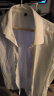 京东京造 短袖衬衫男100支纯棉成衣免烫白衬衫商务休闲正装衬衣 白色42 晒单实拍图