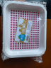 茶花（CHAHUA）塑料长方形茶盘托盘简约排水家用创意功夫茶具沥水盘双层加厚置物 双层大号沥水_新款蓝 1只 实拍图