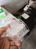 茶杯玻璃家用耐热透明带把水杯品茗杯小茶杯功夫茶具茶杯主人杯 龙纹/把杯（六个装）六色装+竹/杯架 实拍图