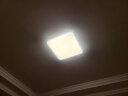 雷士照明（NVC）led吸顶灯卧室灯现代简约仿水晶满天星灯饰灯具 三段调光48W 晒单实拍图