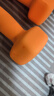 Ma fitness哑铃男士健身家用器材六角小哑铃5kg男生宿舍防锈纯铁4kg一对公斤 4KG*2只活力橙-进阶力量训练 橙色 实拍图