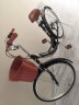 凤凰（Phoenix）自行车成人男女通用城市通勤变速单车女芭蕾 26英寸钢琴黑 高配版 实拍图