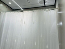 韩娜（Hanna）浴帘布浴室隔断帘洗澡帘免打孔套装卫生间窗帘门帘淋浴防水防霉 水滴（保暖防水-防霉不透） 套装200宽*200cm高+2.5杆+环 实拍图