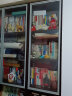 红苹果（RED APPLE）家具书房家用办公带门简约现代简易书柜书架组合书柜玻璃门R732 R732黑橡1.2m 标配区 实拍图