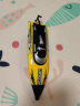 优迪遥控船UDI901 遥控玩具船充电高速快艇模型船航模防水耐摔男女孩新年节日礼物32CM中号新版黄色 实拍图
