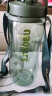 富光运动水壶水杯超大容量Tritan健身男士塑料杯子耐高温大号便携户外 云雾灰（tritan材质） 1500ml 晒单实拍图