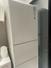 松下(Panasonic)303升家用三门冰箱京小家智能生态一级能效 自动制冰 风冷无霜 磨砂白色NR-JS30AX1-W 实拍图