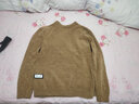 啄木鸟毛衣男圆领秋冬季男士雪尼尔毛线衣加绒加厚韩版潮流套头低领针织 889卡其 常规 2XL 实拍图