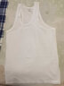 浪莎（LangSha）男士背心纯棉中青年男休闲沙滩背心工字型修身运动汗衫单件 白色单件男背心 3XL (185) 170-200斤建议 实拍图