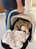 怡戈（Ekobebe）新生儿婴儿提篮式儿童安全座椅汽车用宝宝便携摇篮车载手提篮米黑 晒单实拍图
