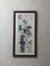 紫腾随轩梅兰竹菊挂画新中式四联壁画中国风四条屏客厅沙发背景墙画装饰画 图6 40*80cm*4CM（有机玻璃） 实拍图