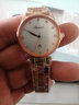 罗西尼（ROSSINI）手表女士石英国表七夕情人节送女朋友礼物生日礼物女生老婆实用 玫金白面 【贈送手链】 实拍图