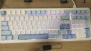 迈从（MCHOSE）K99客制化机械键盘蓝牙/无线/有线三模gasket结构全键热插拔电竞游戏办公 晴空蓝-夜萤轴 实拍图