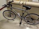 EG7死飞自行车成人山地车男实心胎活飞轻便单车超轻碟刹公路赛车女 顶配版-24寸备注颜色 实拍图