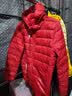 真维斯（Jeanswest）羽绒服女春秋连帽轻薄羽绒短款白鸭绒轻便薄款外套女款大红色L 实拍图