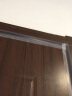 foojo自粘门窗密封条铝合金 门缝防风隔音保暖防水条半透明5米长35mm宽 实拍图