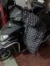 臻雨冬季电动车挡风被电瓶车挡风罩加大加厚防风被加绒挡风罩挡风衣 加绒加厚黑白点 实拍图