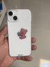 魔杰乐（MOJIELE） 卡通可爱创意小熊适用于iPhone手机壳苹果手机保护套情侣款防摔硅胶软壳 抱苹果小熊-透明壳 iPhone14 实拍图