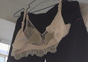 安致儿 文胸薄款内衣女性感大码显小收副乳胸罩透明蕾丝聚拢无钢圈超薄 藕粉 80B （36=80BCD通杯） 实拍图
