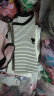 百图betu女装夏季新款T恤时尚百搭撞色圆领条纹短袖T恤女2303T15 黑白条 L（预售06/21发货） 晒单实拍图