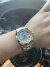 嘉年华（CARNIVAL）瑞士品牌手表男士机械表全自动防水夜光腕表送男友生日礼物 钢带间白-8137-升级版进口机芯 实拍图