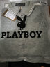 花花公子（PLAYBOY）长袖T恤男翻领秋冬季男装潮流男士polo打底衫纯色宽松休闲上衣服 实拍图