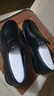 奥康男鞋秋季男士正装鞋商务牛皮皮鞋男真皮套脚中年爸爸鞋低帮透气 魅力黑色081 42 实拍图