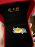 周大福儿童宝宝百福长命锁黄金吊坠(工费160)约4.3g EOF98礼物 实拍图