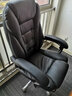 纽麦 电脑椅真皮可躺老板转椅人体工学午休皮质办公座椅家用电竞椅子 黑色头层牛皮 铝合金脚   联动扶手 实拍图