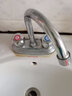 秉龙铜水龙头冷热洗脸盆双孔三孔洗手池台盆面盆龙头卫生间家用混水阀 B款 原版大手轮【单龙头】 实拍图