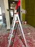 康鹏梯子家用折叠梯加厚铝合金人字梯楼梯伸缩扶梯室内装修梯子高爬梯 新款加固铝合金4步梯 实拍图