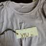 VFU运动T恤短袖女速干衣网纱透气健身服训练瑜伽服 黑色 M码 实拍图