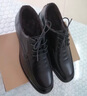 波图蕾斯皮鞋男士系带大头商务休闲正装鞋厚底德比鞋男耐磨 6128 黑色 42 实拍图
