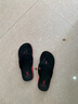 花花公子男士人字拖休闲潮流夹趾拖鞋夏季沙滩凉拖 PL2439170黒色 44 实拍图