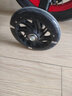 儿童自行车辅助轮童车闪光辩论童车单支撑学车轮子配件 12寸黑色发光辅助轮一套(配工具) 实拍图