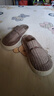 冬季棉拖鞋男居家防滑加厚毛绒保暖女士棉拖鞋2025新款情侣拖鞋女 米色 38-39 【适合36-37的脚】 实拍图