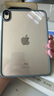 cancelcance1 适用苹果iPad mini6 2021款8.3英寸便携保护透明防摔防弯壳简约瑾 灰色【按键橘】 高透 iPad mini6(8.3英寸) 实拍图