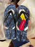 黑玛 人字拖鞋男夏季外穿男士拖鞋时尚凉拖鞋海边休闲夹趾防滑沙滩鞋 黑色 39 (253mm) 实拍图